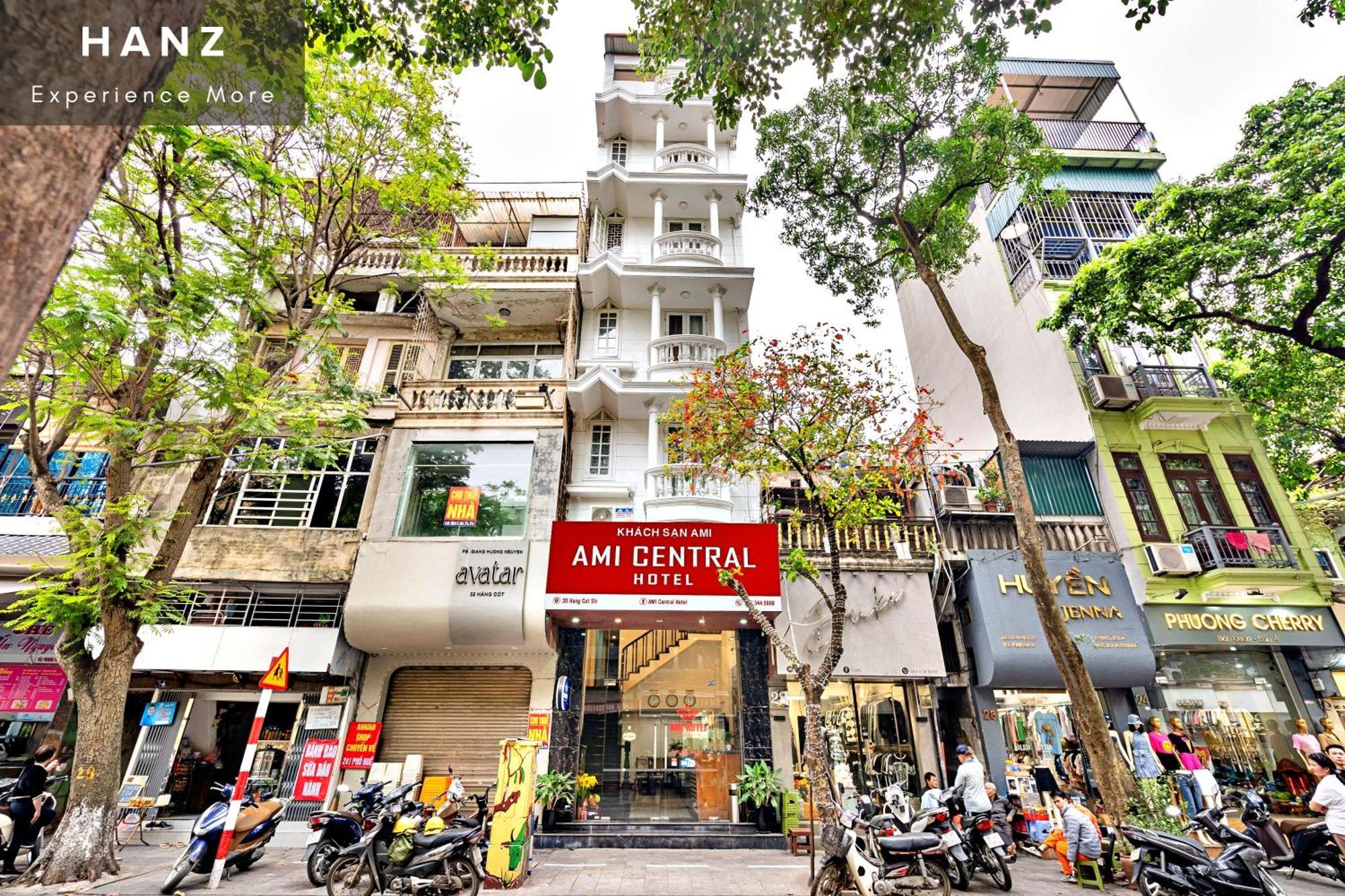 Hanz Ami Hotel Hanoi Exterior photo